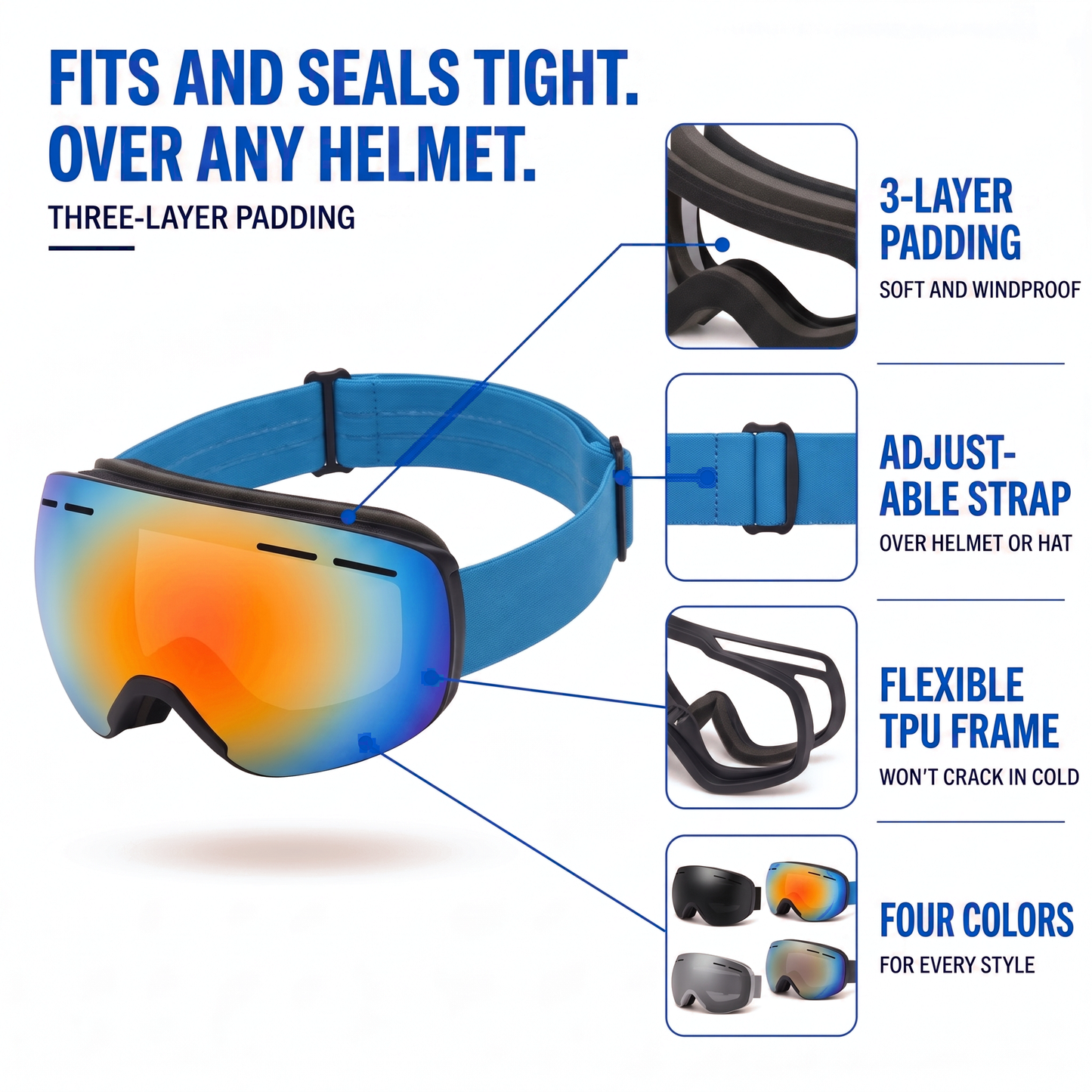 snowboard goggles