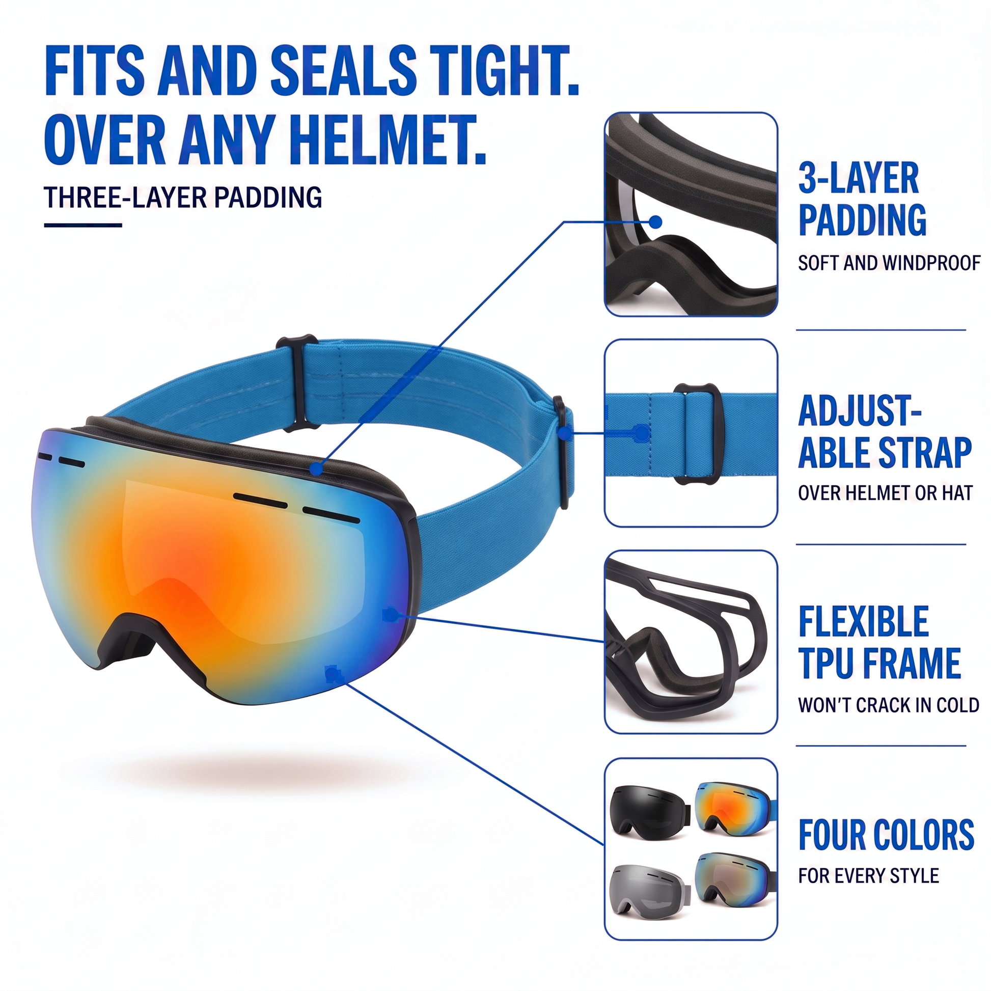 snowboard goggles