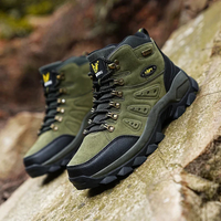 Men's Hiking Boots - Orthopedic Support - Water-Resistant & Non-Slip