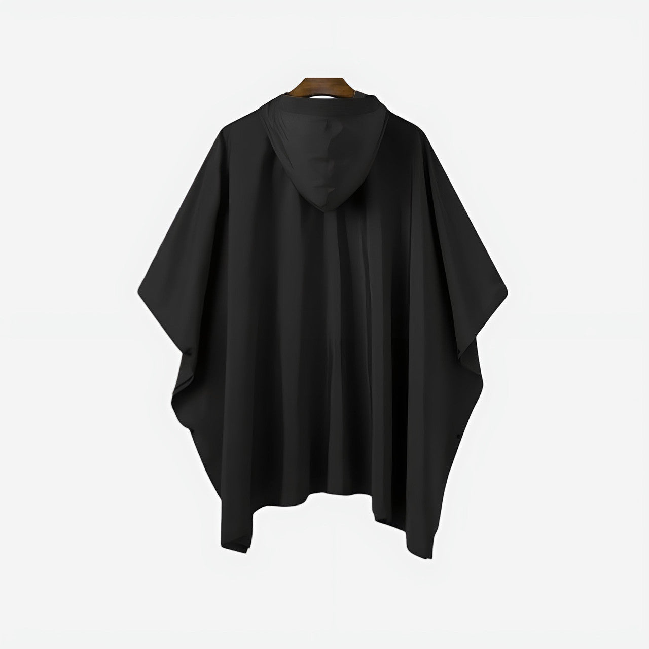 Rain Poncho - Hooded & Covers Your Backpack - Big Storm Pocket