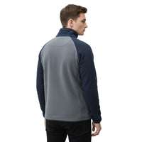 Men's Fleece Pullover - Half-Zip - Two-Tone