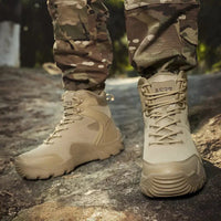 Men's Tactical Boots - Lightweight & Breathable - Ankle Support