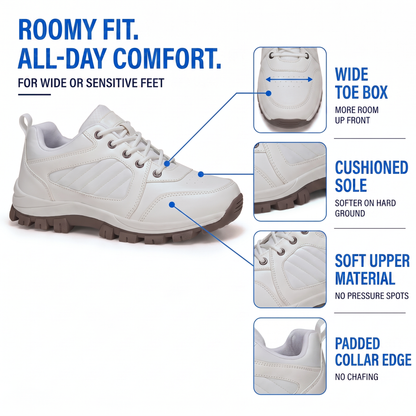 women's hiking shoes with wide toe box