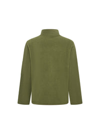 Men's Fleece Jacket - Windproof & Warm - Stand Collar Full Zip