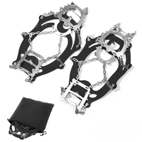 Ice Cleats - 19-Spike Stainless Steel - With Storage Bag