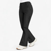 Women's Snow Pants - Fleece-Lined Softshell Ski Pants - Water-Repellent