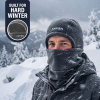 Fleece Balaclava - Thermal Winter Ski Mask - Adjustable Full Face Cover