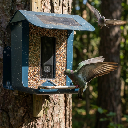 Smart Camera Bird Feeder Station – App-Controlled – Birdhouse with Live View
