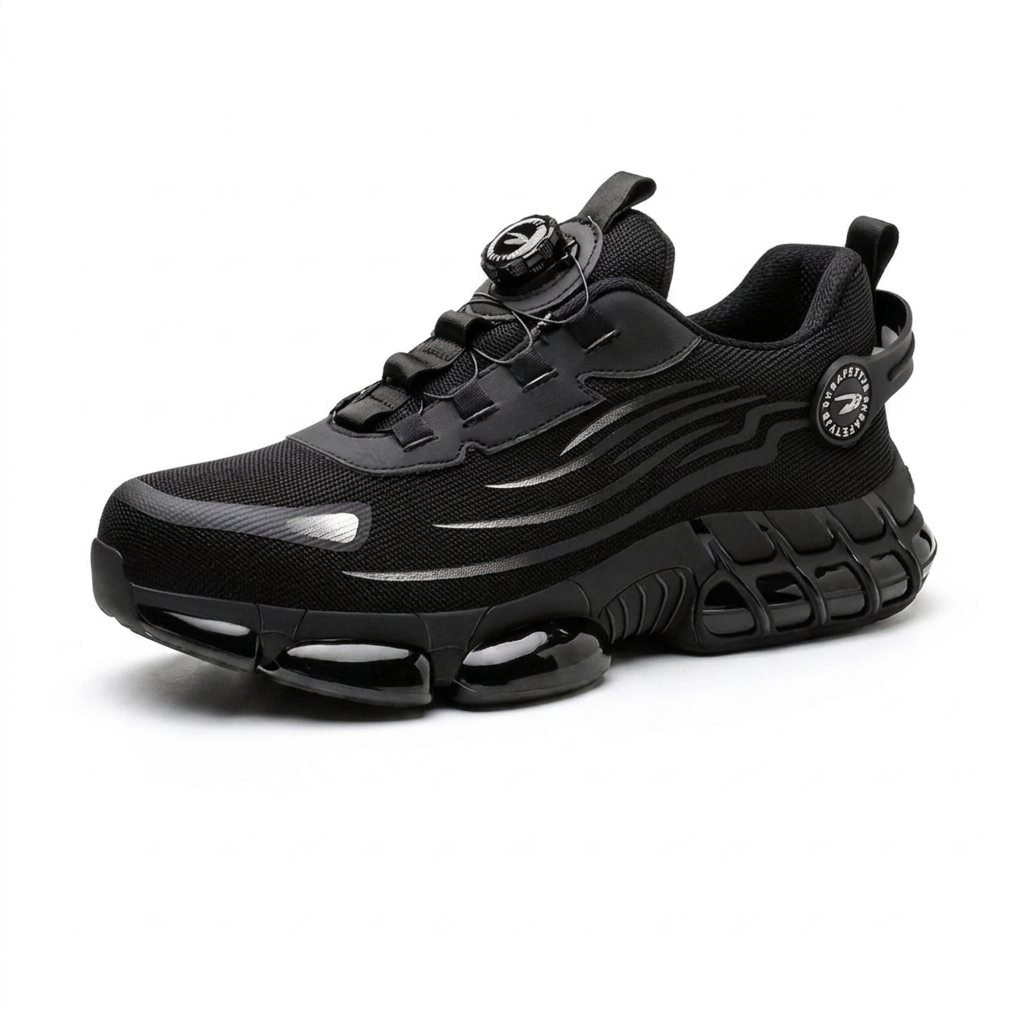 Steel Toe Sneakers - Lightweight Orthopedic Work Shoes - Non-Slip
