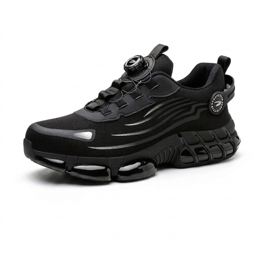 Steel Toe Sneakers - Lightweight Orthopedic Work Shoes - Non-Slip