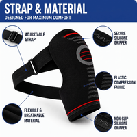Shoulder Brace - Adjustable Rotator Cuff Support - Compression