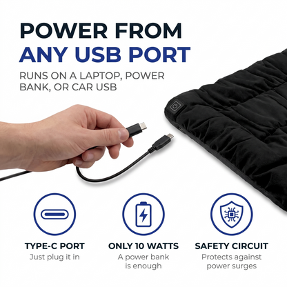 heated seat cushion - view 3