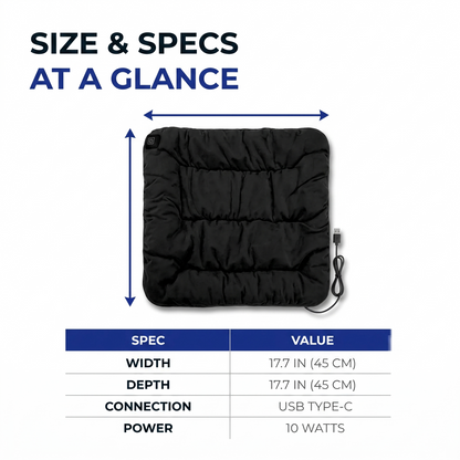 heated seat cushion - view 12