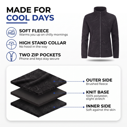 womens fleece jacket - view 4