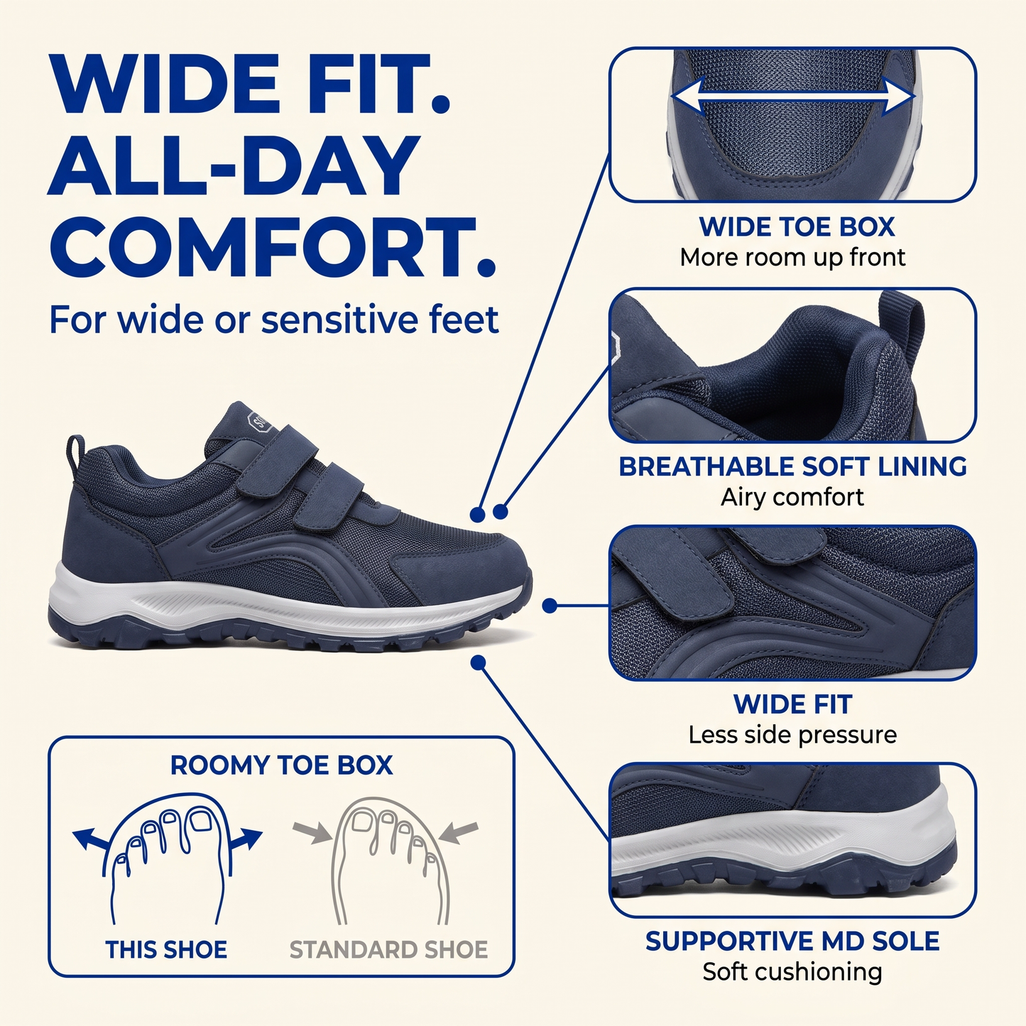 orthopedic shoes for men - view 6