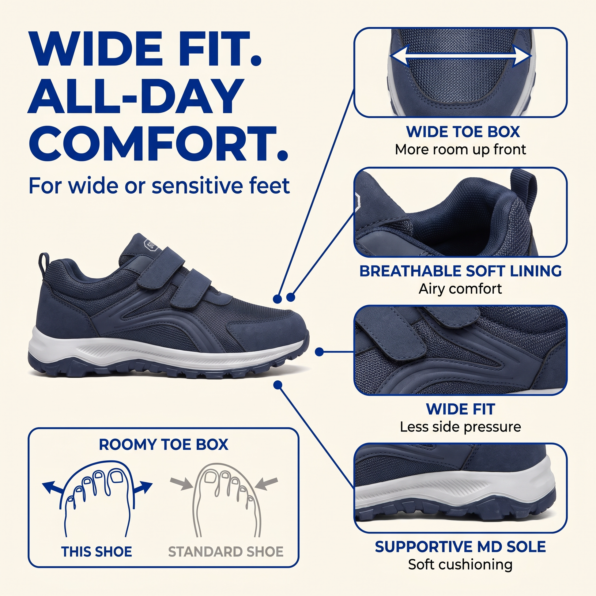 orthopedic shoes for men - view 6
