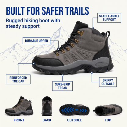 mens hiking boots - view 4