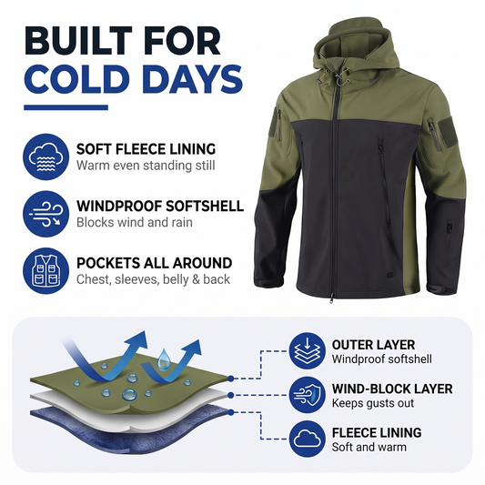 men's softshell jacket - view 2