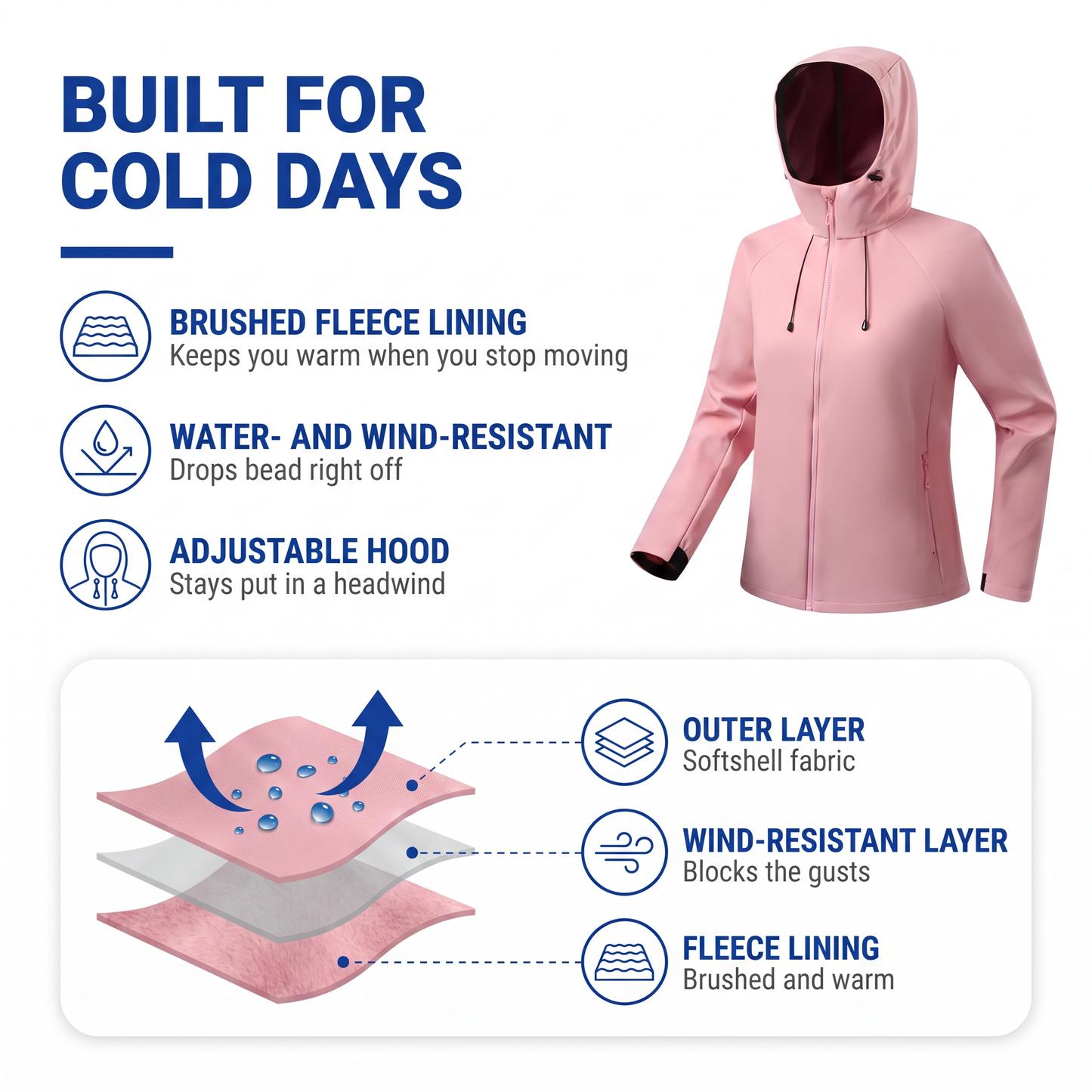 softshell jacket women's - view 2
