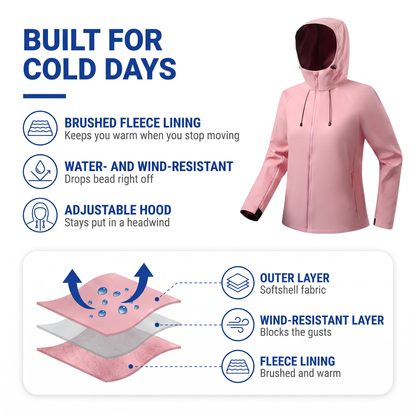 softshell jacket women's - view 2