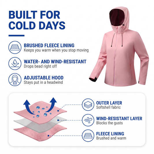 softshell jacket women's - view 2