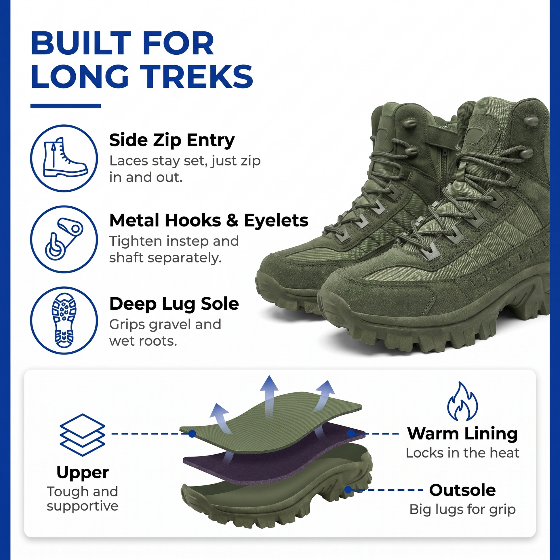 mens winter boots - view 2