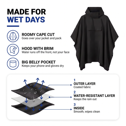 rain poncho - view 2