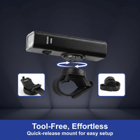 Bike Front Light - USB Rechargeable - Up to 5 Hours Runtime