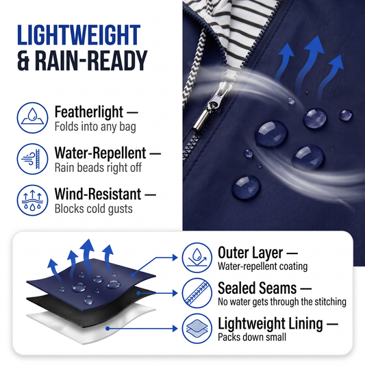 women's rain jacket - view 3