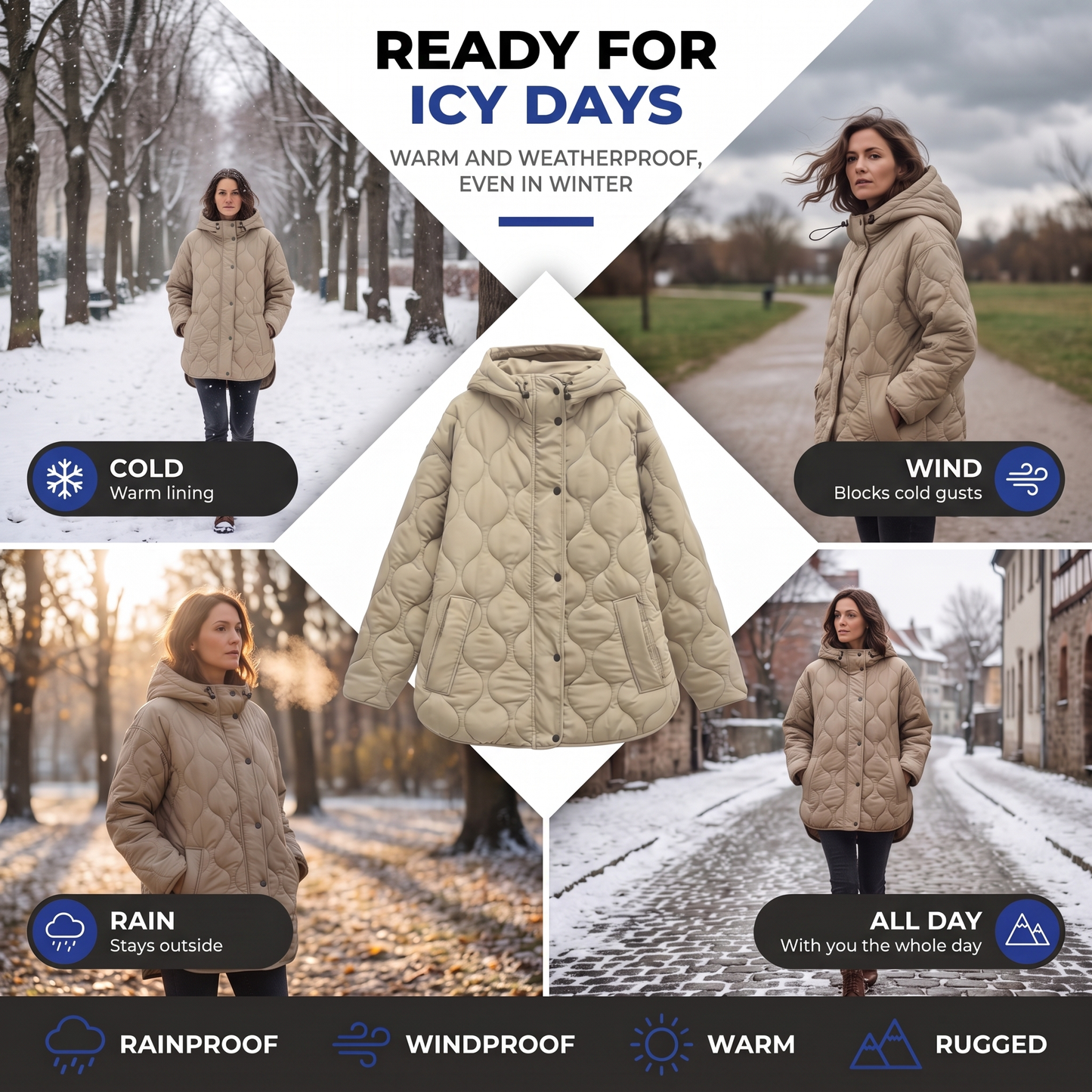 women's winter coat - view 4