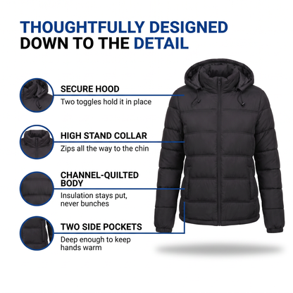 women's puffer jacket - view 3