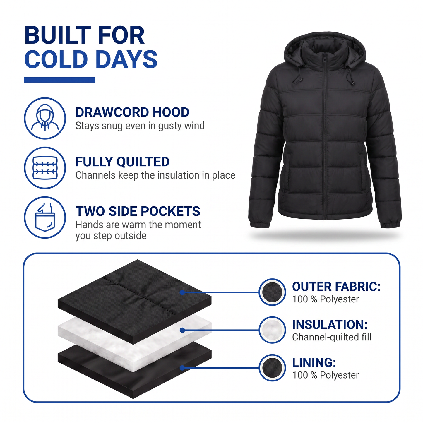 women's puffer jacket - view 4