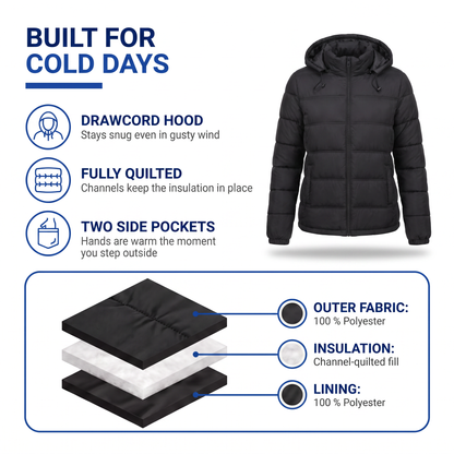 women's puffer jacket - view 4