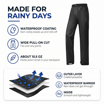 rain pants - view 2
