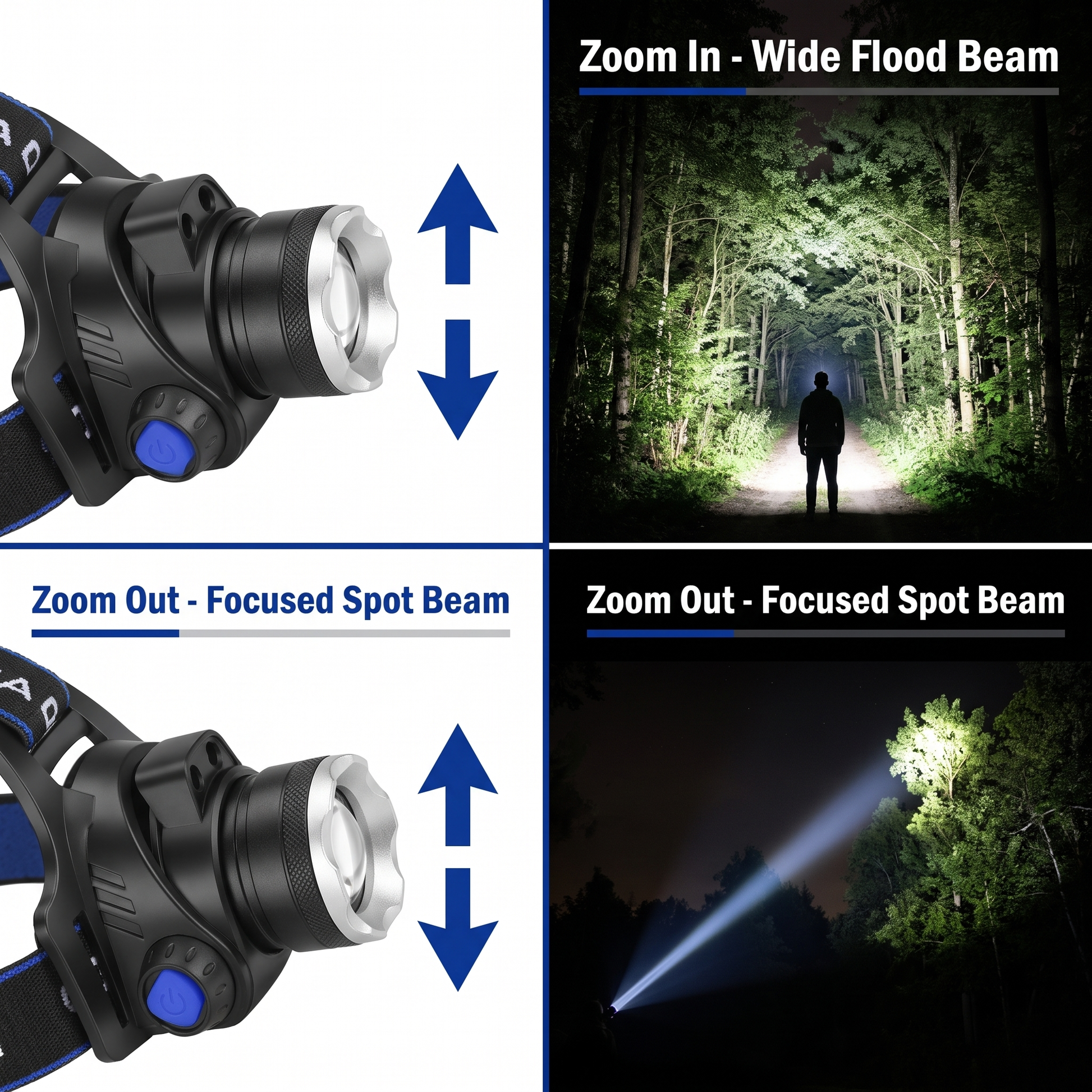 rechargeable headlamp - view 6