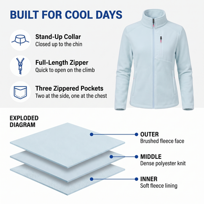 women's fleece jacket - view 4