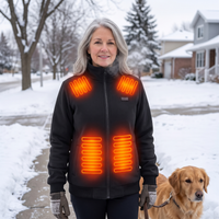 Women's Heated Jacket – 8 Heat Zones – Warm in About 10 Seconds