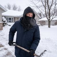 Men's Balaclava for Winter Walks & Shoveling