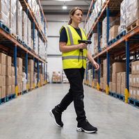 Women's Warehouse Shoes – Steel Toe & Air Cushion Sole