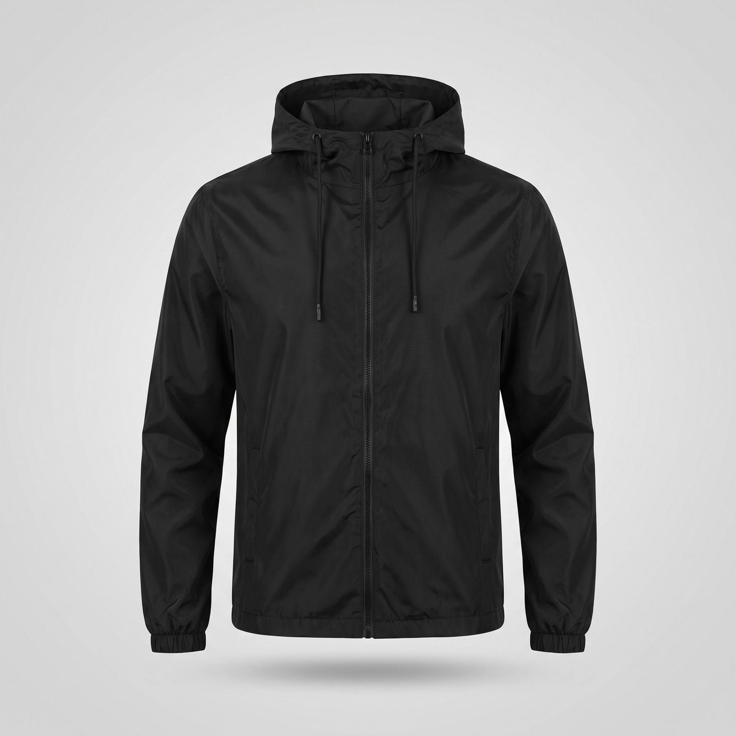 Men's Rain Jacket - Lightweight & Packable - Windproof with Hood