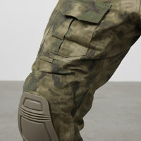 Men's Tactical Pants - Built-In Knee Pads - Camo Cargo Pants