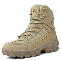 Tactical Boots for Men - Non-Slip Lug Sole - High-Top Ankle Support