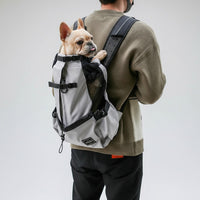 Dog Carrier Backpack - Head-Out Design - Ventilated Mesh Sides