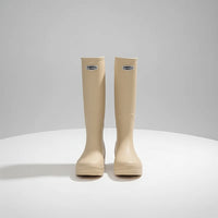 Women's Rain Boots - Tall & Waterproof - Non-Slip Sole