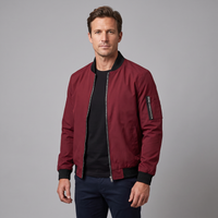 Bomber Jacket - Lightweight Men's Slim Fit Jacket