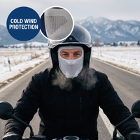 Balaclava Ski Mask - Seamless Knit Winter Face Mask - Motorcycle & Cycling