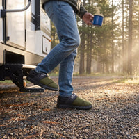 Camp Slippers – Unisex – Closed-Back & Fleece-Lined