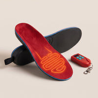Heated Insoles with Key-Ring Remote – Warm Feet When You Stop Moving