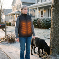Heated Vest for Men & Women - 9, 15 or 21 Heat Zones - USB-C Powered