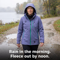 Waterproof Jacket with Zip-Out Fleece – Wear It 3 Ways